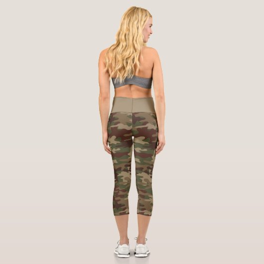 Leggings Capri Camouflage cool (Verso)