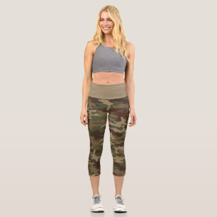Leggings Capri Camouflage cool