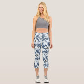 Leggings Capri Camouflage d'hiver (Recto)
