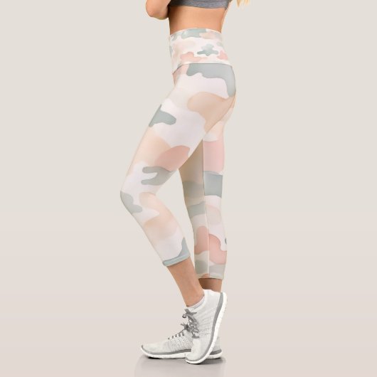 Leggings Capri Camouflage Douce (Gauche)