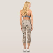 Leggings Capri Camouflage du désert (Verso)