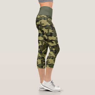 Leggings Capri Camouflage Euro Spring