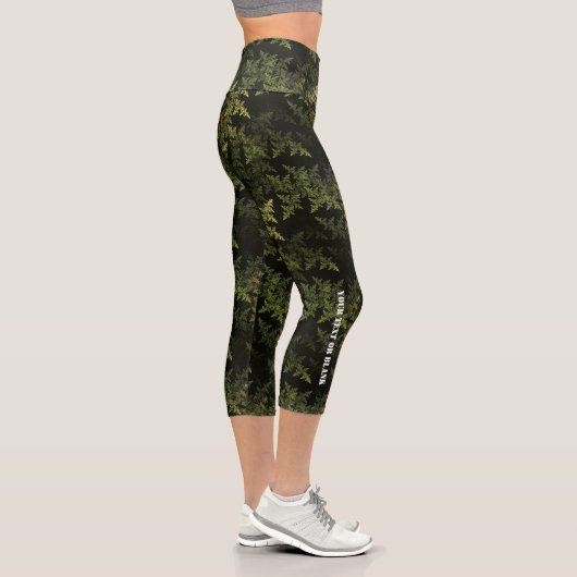 Leggings Capri Camouflage fractal (Droite)