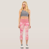Leggings Capri Camouflage rose, Armée (Recto)