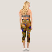 Leggings Capri Camouflage stand-out (Verso)