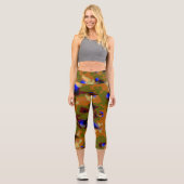 Leggings Capri Camouflage stand-out (Recto)