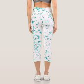 Leggings Capri CANADA double RAIN EARTH MAPLE BY MASANSER PIXELAT (Verso)