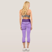 Leggings Capri Capri à la taille élevée (Verso)