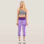 Leggings Capri Capri à la taille élevée (Recto)