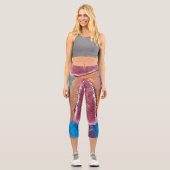 Leggings Capri Capri de gnomification (Recto)