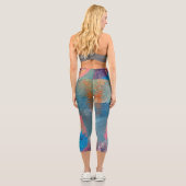 Leggings Capri Capri de gnomification (Verso)
