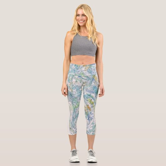 Leggings Capri Capri Design V (Recto)