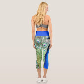 Leggings Capri Capri d'impression haut taille (Verso)