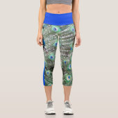 Leggings Capri Capri d'impression haut taille (Recto)