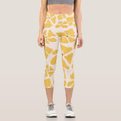 Leggings Capri Capri Floral D'Automne (Recto)