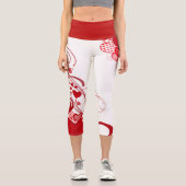 Leggings Capri Capri Haut Coeur Saint Valentin (Recto)