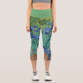 Leggings Capri CAPRI STYLE LEGINGS - Irises - Bleu - van Gogh (Recto)