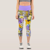 Leggings Capri CAPRI STYLE LEGINGS - "Jardin Fleur" (Recto)