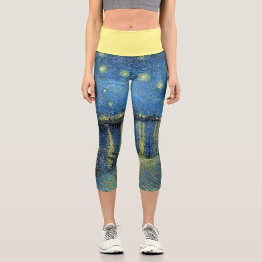 Leggings Capri CAPRI STYLE LEGINGS "Starry Night O.T.R" van Gogh (Recto)