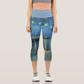 Leggings Capri CAPRI STYLE LEGINGS "Starry Night O.T.R" van Gogh (Recto)