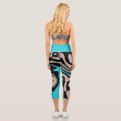 Leggings Capri Capri tapis d'entraînement (Verso)