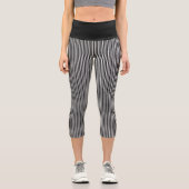 Leggings Capri Capris à haut rayon (Recto)