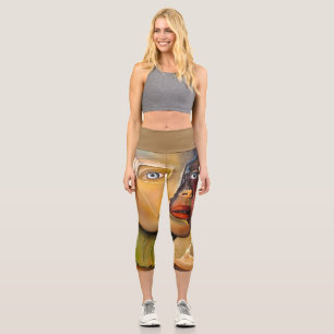 Leggings Capri Capris à haute taille