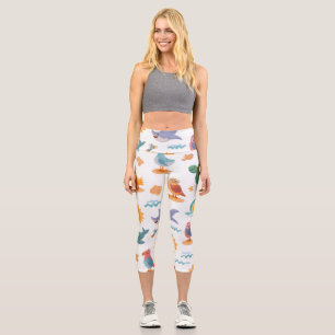 Leggings Capri Capris à haute taille prêts pour les vacances