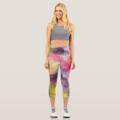 Leggings Capri Capris Abstrait (Recto)