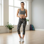 Leggings Capri Capris Chic Haut-Taille