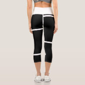 Leggings Capri Capris Chic Haute Taille (Verso)