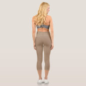 Leggings Capri Capris couleur chair (Verso)