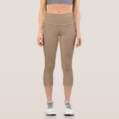 Leggings Capri Capris couleur chair (Recto)