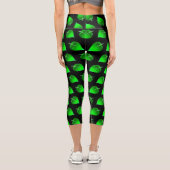 Leggings Capri Capris Custo à la taille élevée (Verso)