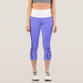 Leggings Capri Capris de taille haute Gymquokka (Recto)