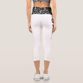 Leggings Capri Capris de taille haute Gymquokka (Verso)