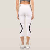Leggings Capri Capris de taille haute Gymquokka (Verso)