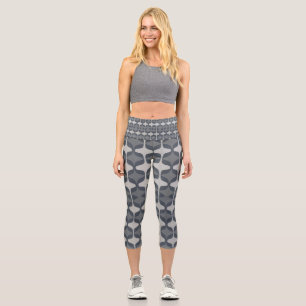 Leggings Capri Capris de yoga personnalisés à taille haute