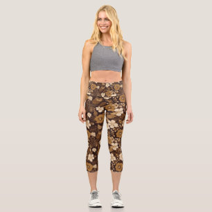 Leggings Capri Capris de yoga personnalisés à taille haute