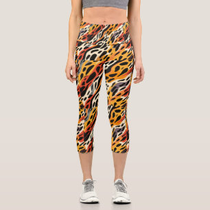Leggings Capri Capris de yoga personnalisés à taille haute