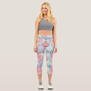Leggings Capri Capris de yoga personnalisés à taille haute