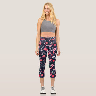 Leggings Capri Capris de yoga personnalisés à taille haute