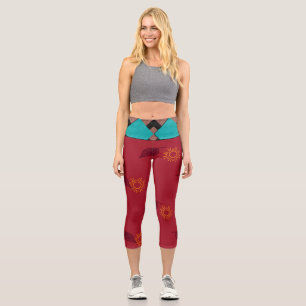 Leggings Capri Capris de yoga taille haute, XS (0-2)