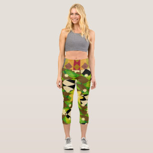 Leggings Capri Capris de yoga taille haute, XS (0-2)