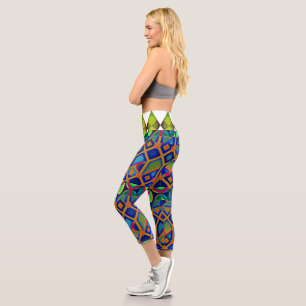 Leggings Capri Capris de yoga taille haute, XS (0-2)