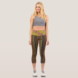 Leggings Capri Capris de yoga taille haute, XS (0-2)