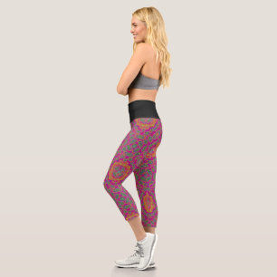 Leggings Capri Capris de yoga taille haute, XS (0-2)