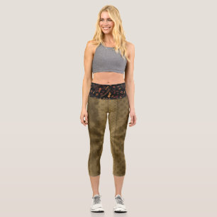 Leggings Capri Capris de yoga taille haute, XS (0-2)