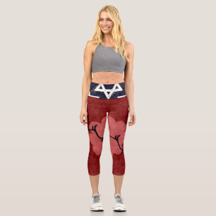 Leggings Capri Capris de yoga taille haute, XS (0-2)
