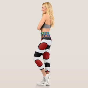 Leggings Capri Capris de yoga taille haute, XS (0-2)